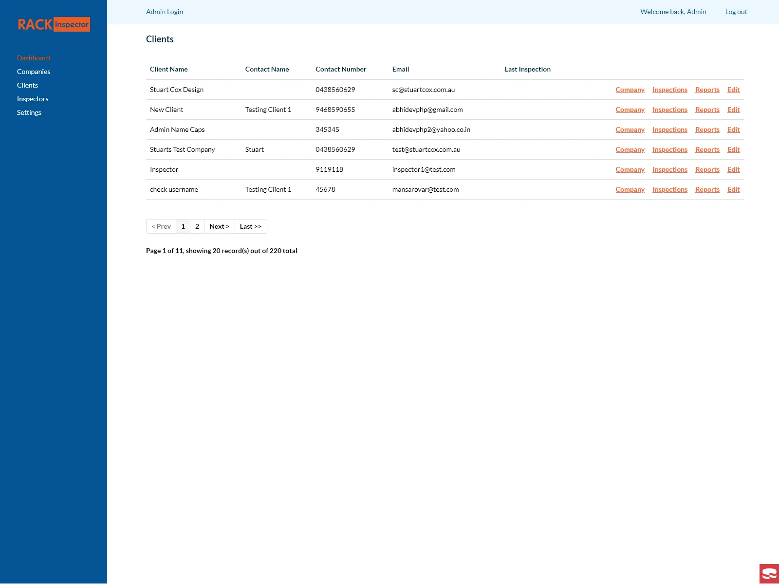 Rack Inspector - Safety Inspection Platform